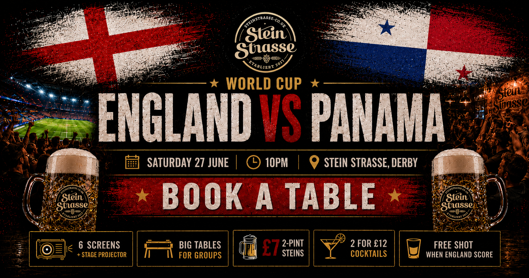 England vs Panama World Cup Match