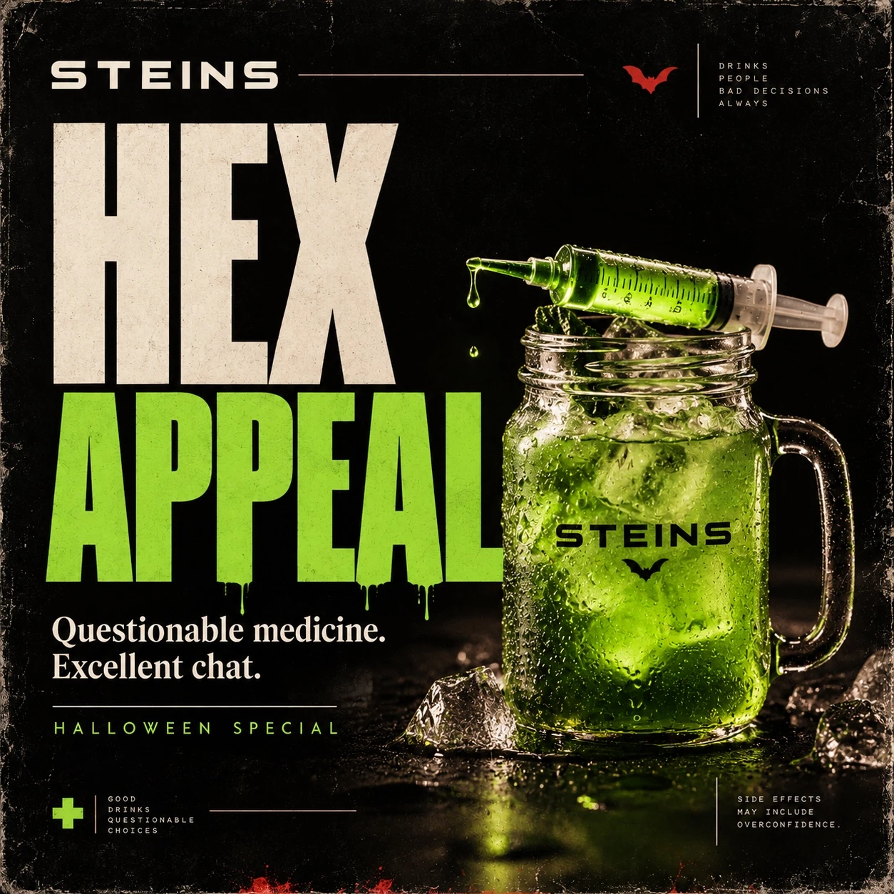 The green syringe cocktail.